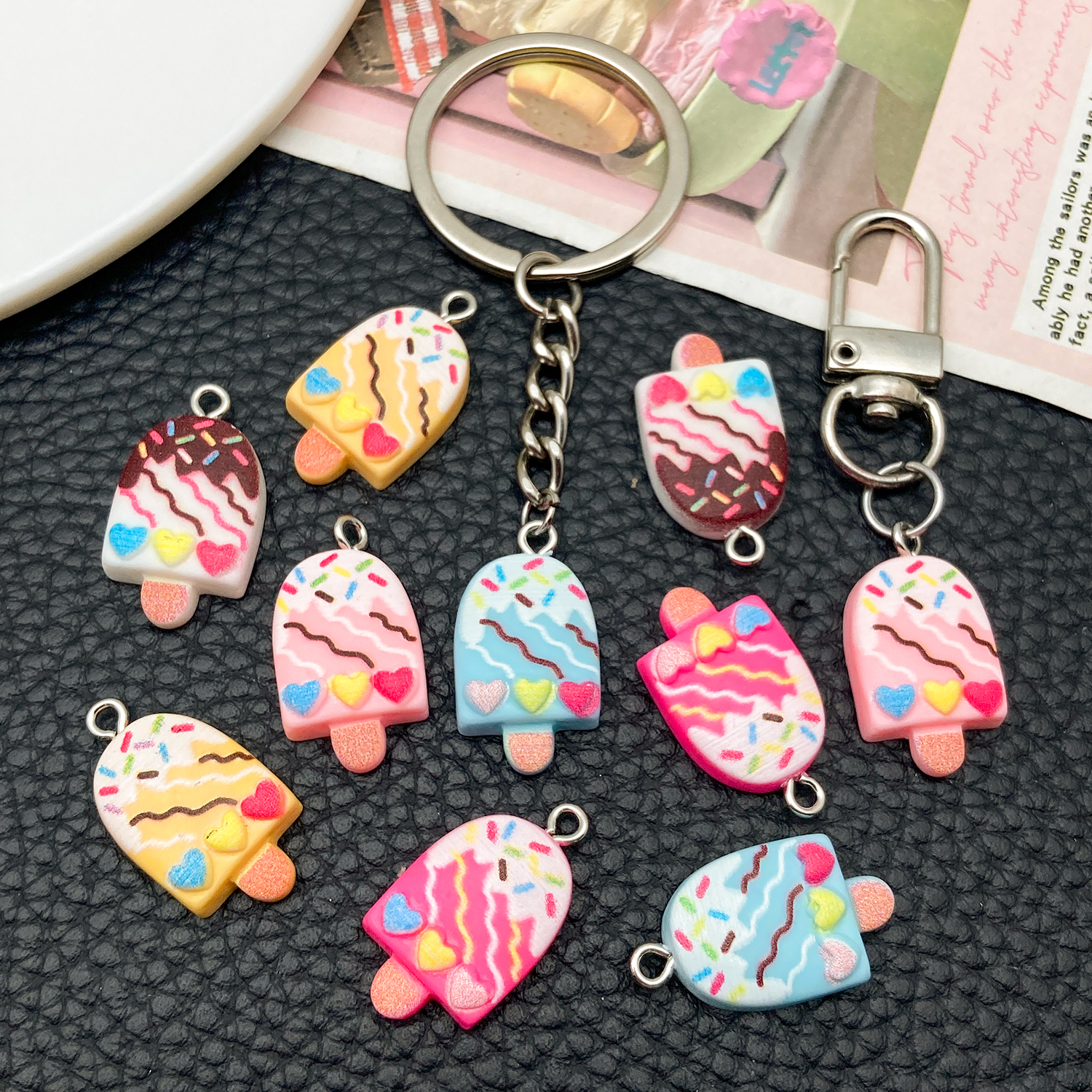 5/10pcs Cute Fashion Resin Acr - Resin Craft Projects recensie en prijs