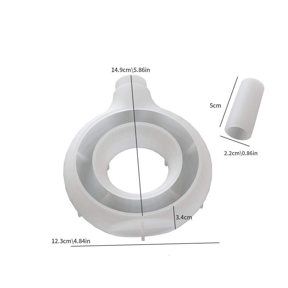 Donut Shape Mold Flexible Plas - Resin Craft Workshop recensie en prijs