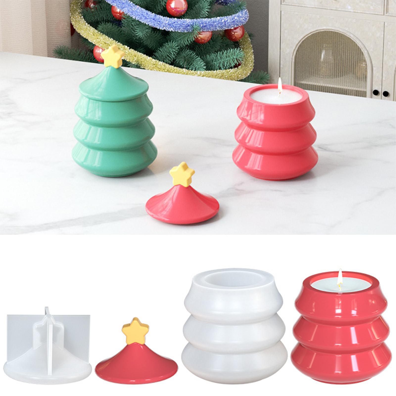 Christmas Tree Jar Mold DIY Si - Resin Craft Workshop recensie en prijs