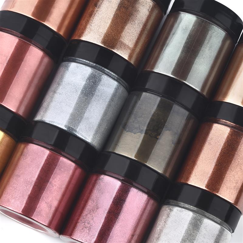 50g Shimmer Metallic Gold Silv - Resin Pigment Set recensie en prijs