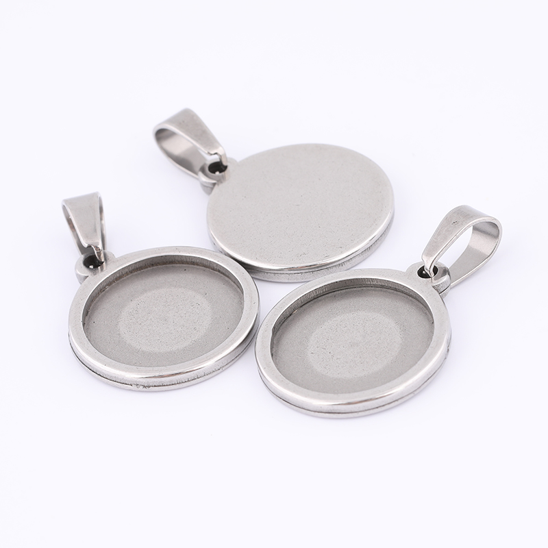 10pcs 15mm Round Cabochon Base - Bezels Set Pendant recensie en prijs