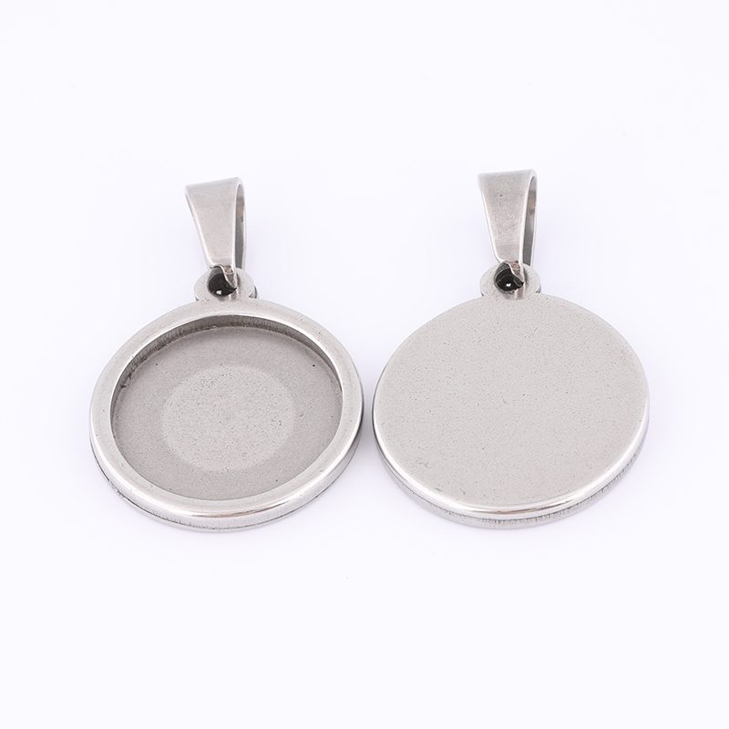 10pcs 15mm Round Cabochon Base - Bezels Set Pendant recensie en prijs