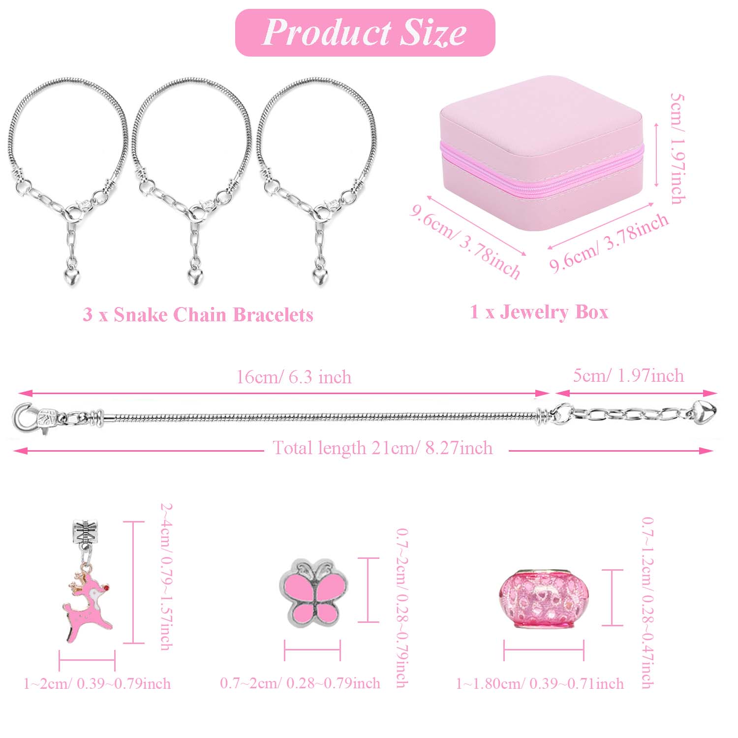 68pcs pink beaded jewelry set, - Resin Craft Projects recensie en prijs