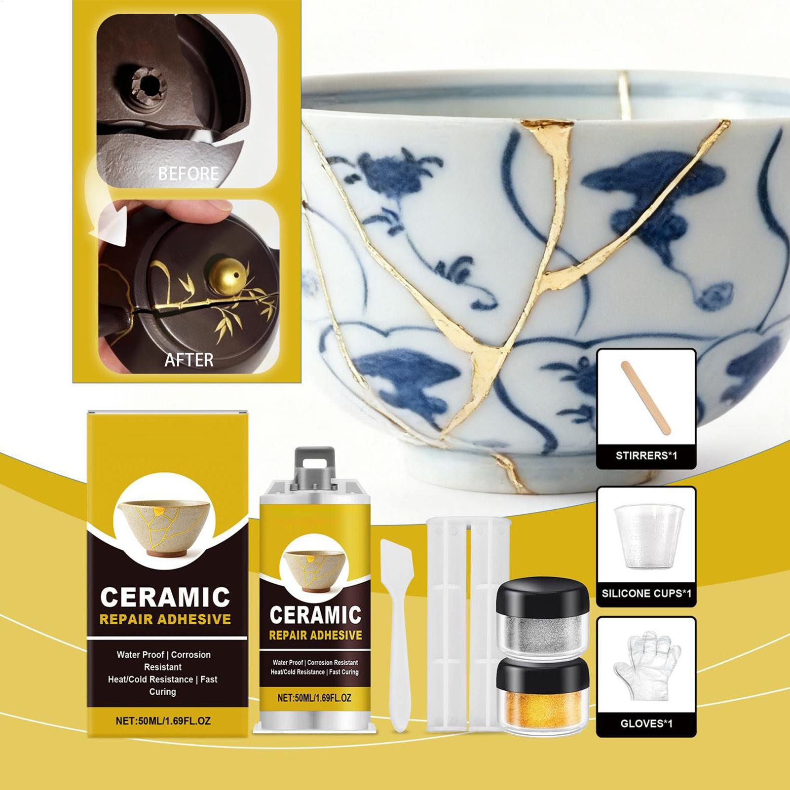 Ceramic Glass Repair Kit Epoxy - Resin Craft Workshop recensie en prijs