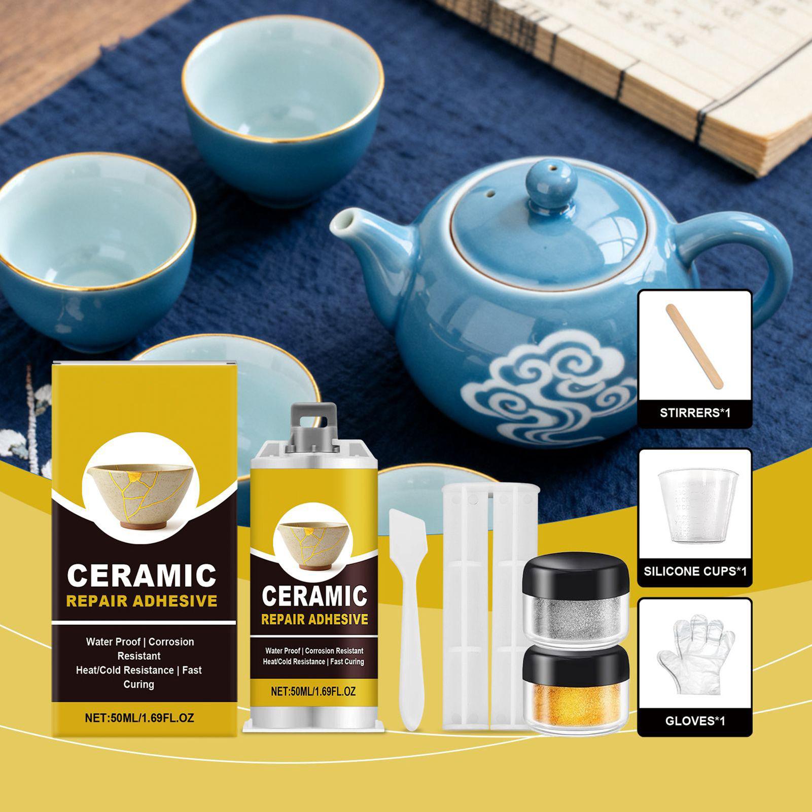 Ceramic Glass Repair Kit Epoxy - Resin Craft Workshop recensie en prijs
