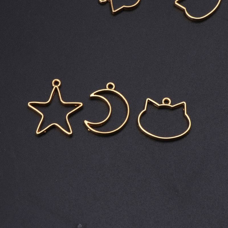 90 Pieces Mini Geometric Frame - Bezels Set Pendant recensie en prijs