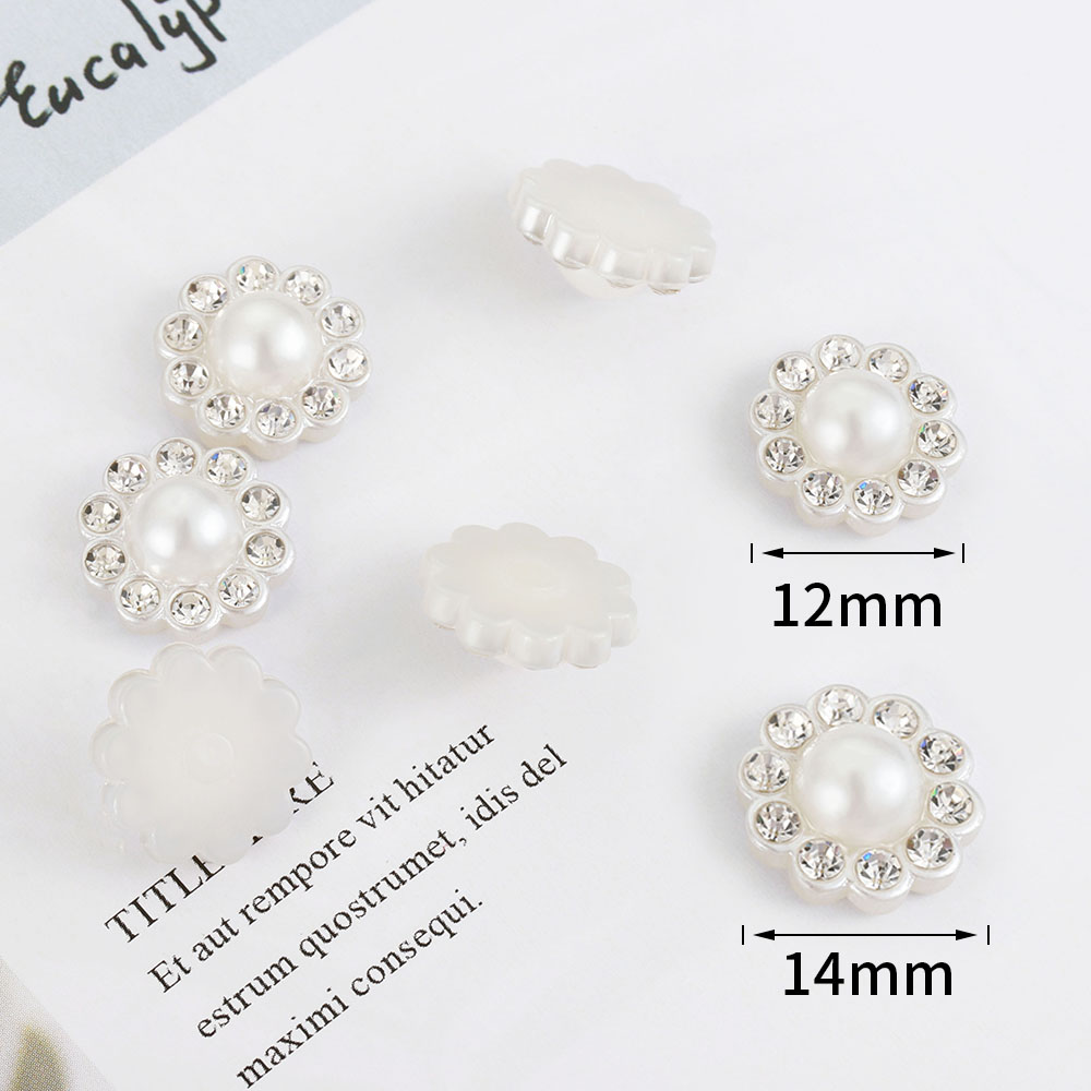 50pcs White Flat Imitation Pea - Resin Craft Projects recensie en prijs