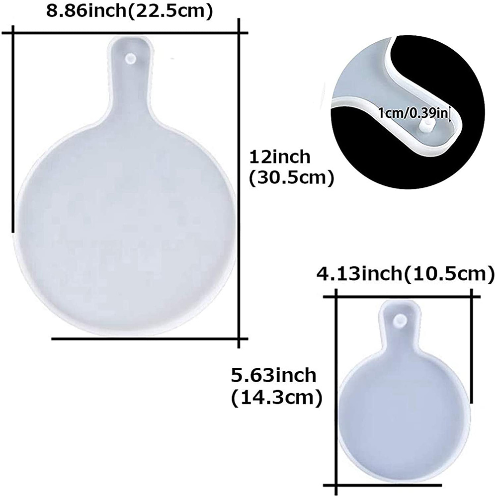 J1UL1N Resin Tray Silicone Mol - Serving Tray Mold recensie en prijs