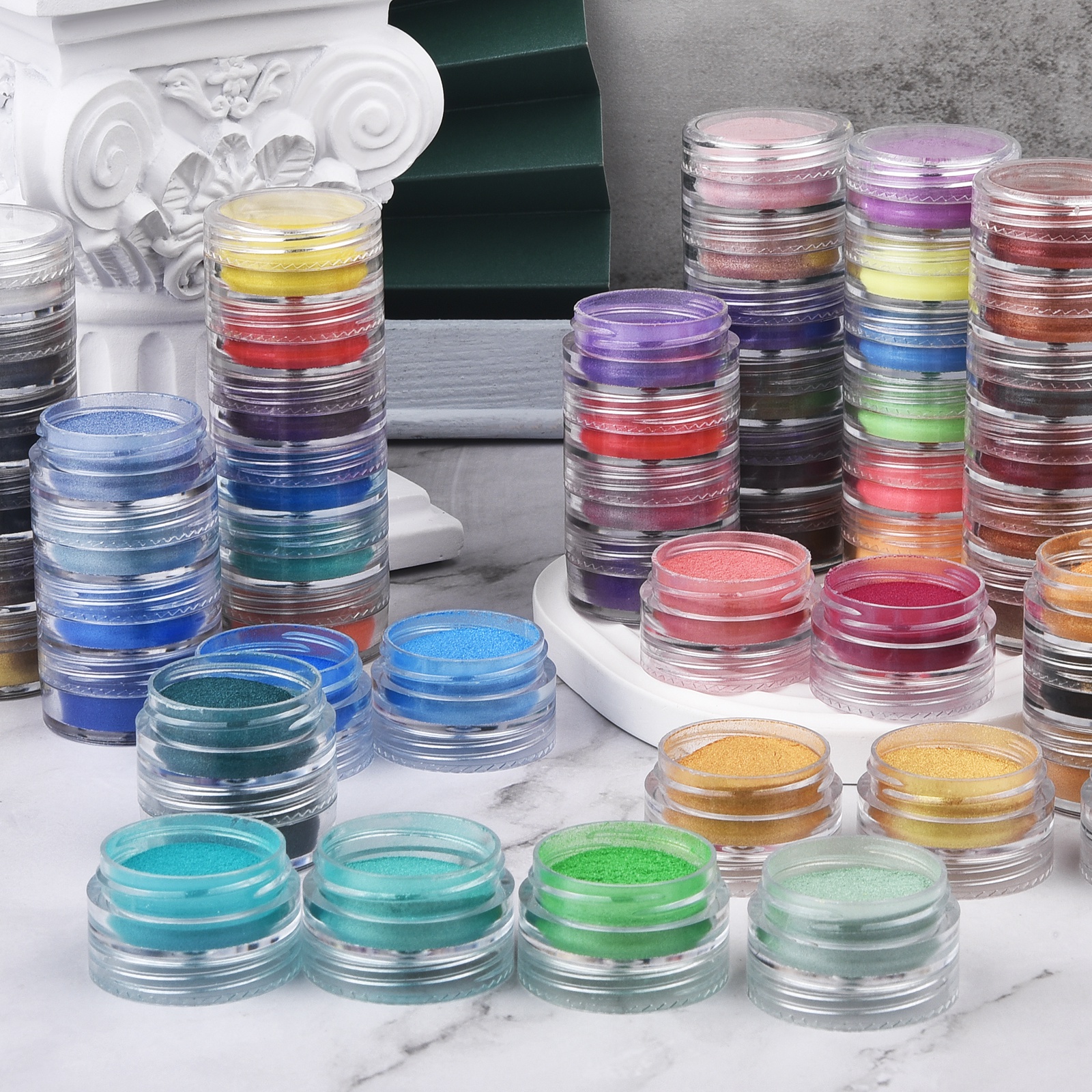 6 Colors/Set Pearlescent Powde - Resin Pigment Set recensie en prijs