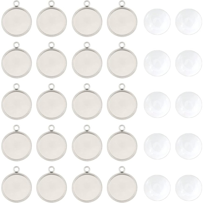 50 sets Pendant Cabochon Jewel - Bezels Set Pendant recensie en prijs