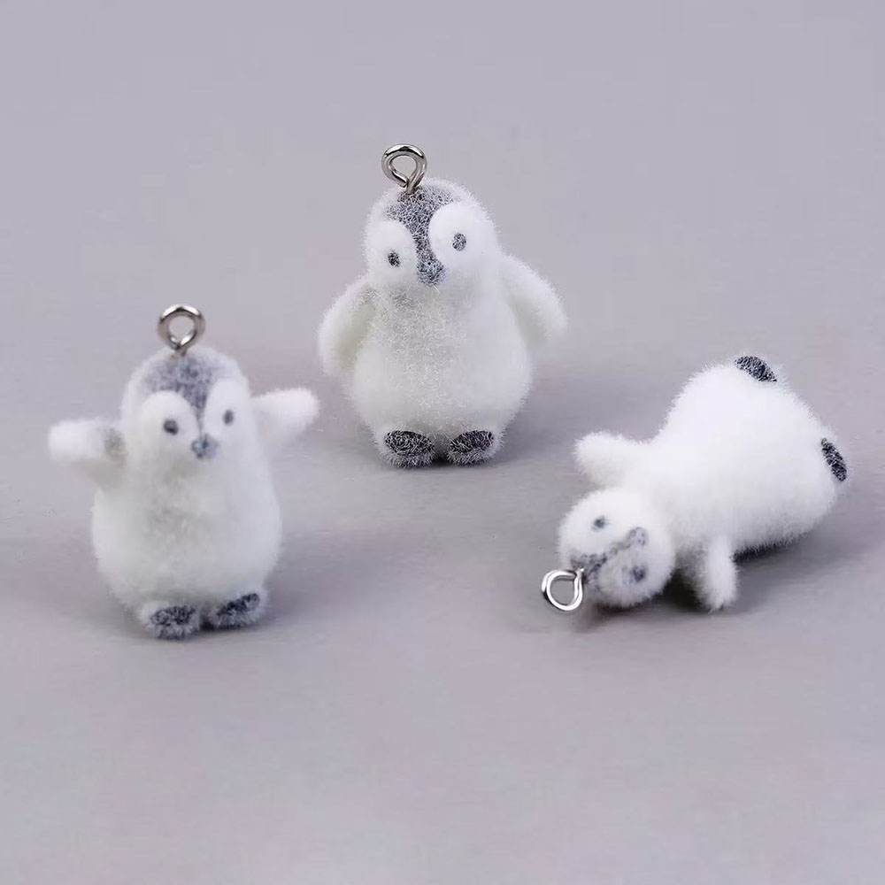5pcs Flocking Small Penguin Re - Resin Craft Projects recensie en prijs