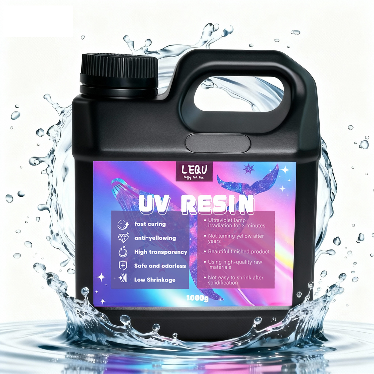 1000g UV Resin Crystal Clear H - Epoxy Uv Resin Kit recensie en prijs