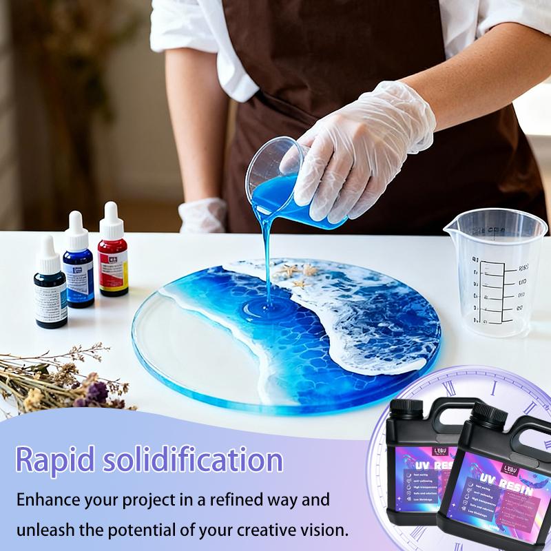 1000g UV Resin Crystal Clear H - Epoxy Uv Resin Kit recensie en prijs